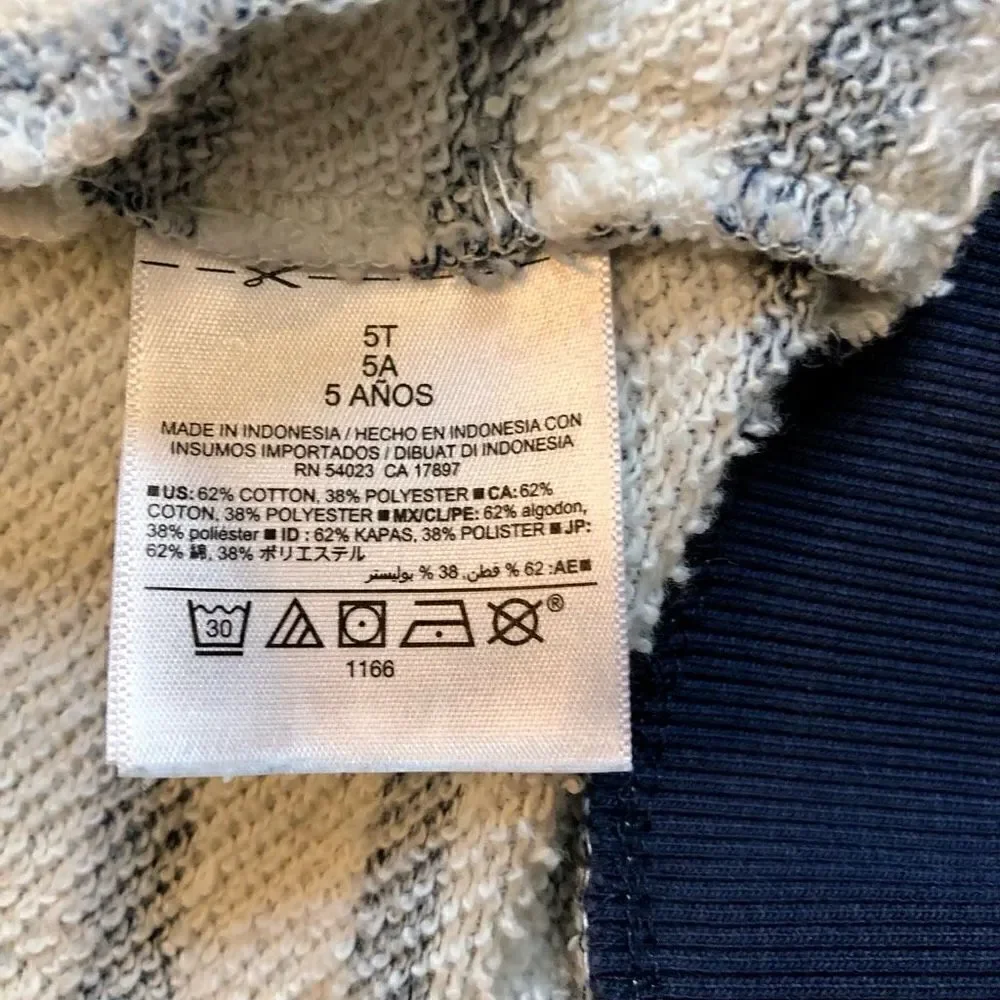 Old Navy Nautical Children’s Derby Jacket Sea Salt 5T